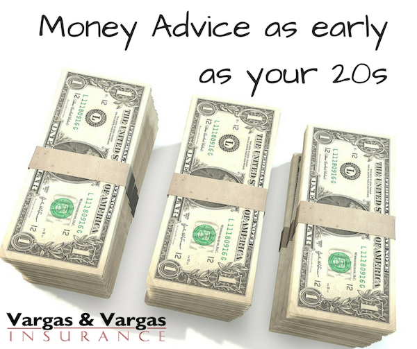 Money Advice as early as your 20s