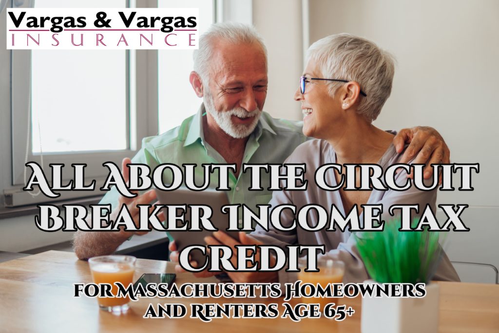 older couple organizing their tax information to get the Circuit Breaker Income Tax Credit