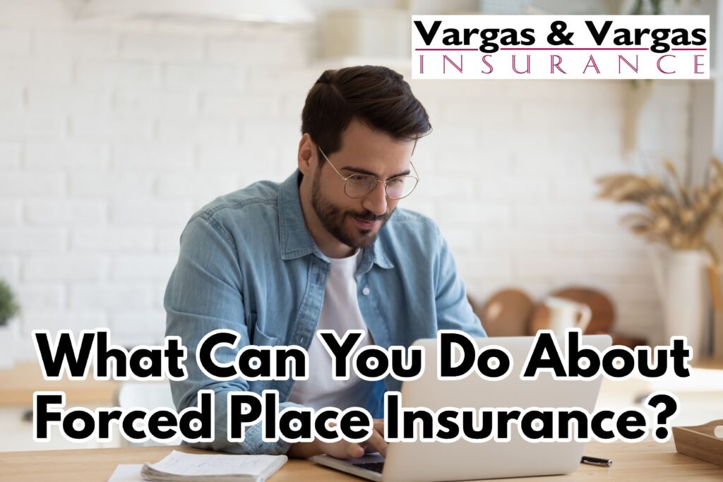 man researching a home insurance policy to replace his forced place insurance