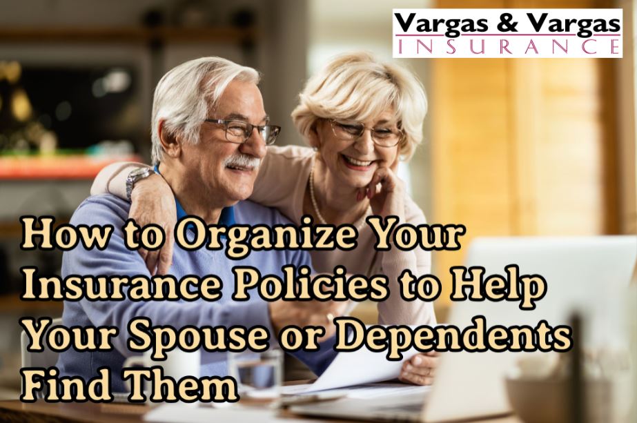 older couple organizing and discussing their insurance policy documents on the computer