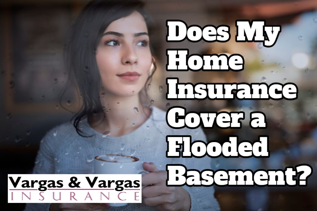 Happy homeowner with coverage in the event of a flooded basement