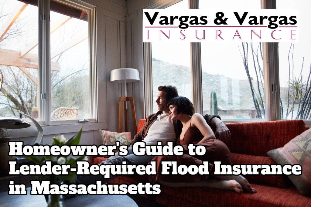 couple looking out the window at the rain while having flood insurance in Massachusetts