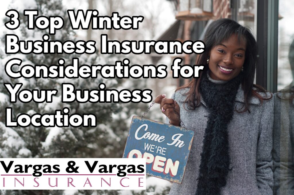 business owner with a steady winter business because she prepared for common winter business insurance considerations