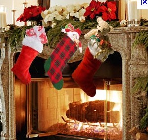 stocking on fireplace mantle XMAS.jpg